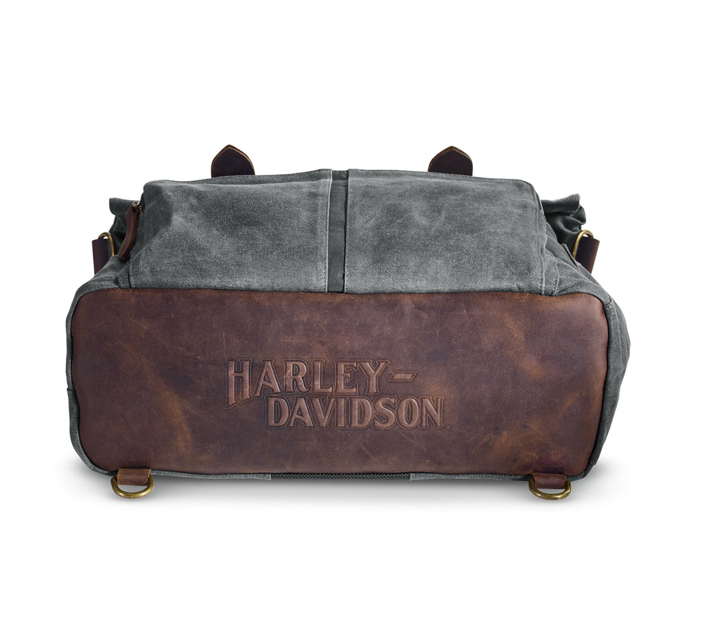 Waxed Canvas Messenger Bag