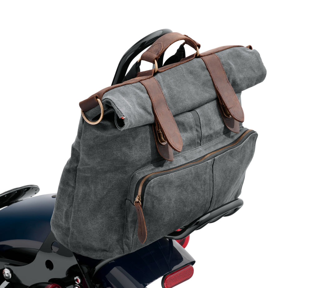 Waxed Canvas Messenger Bag