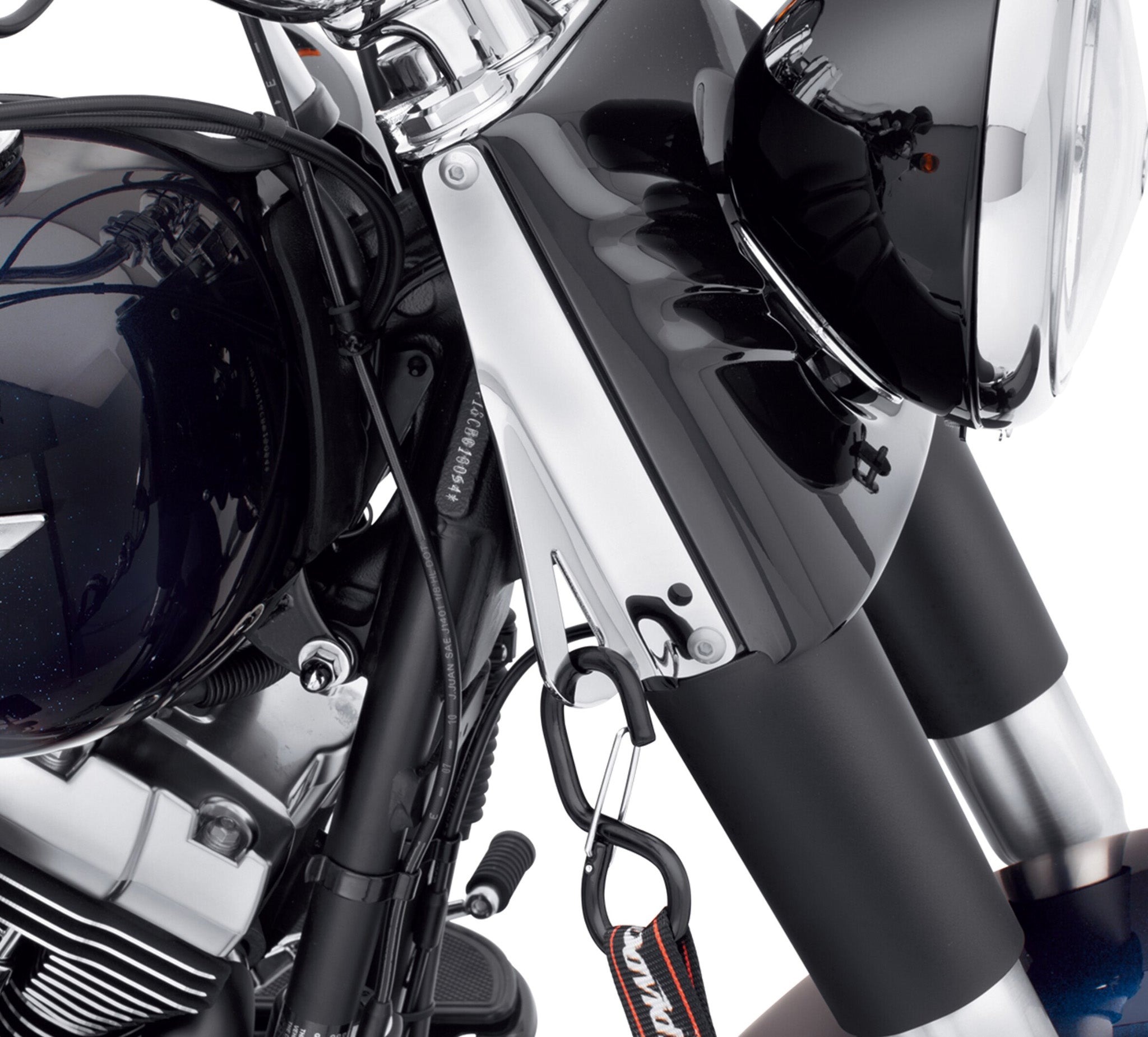 Chrome Tie-Down Brackets