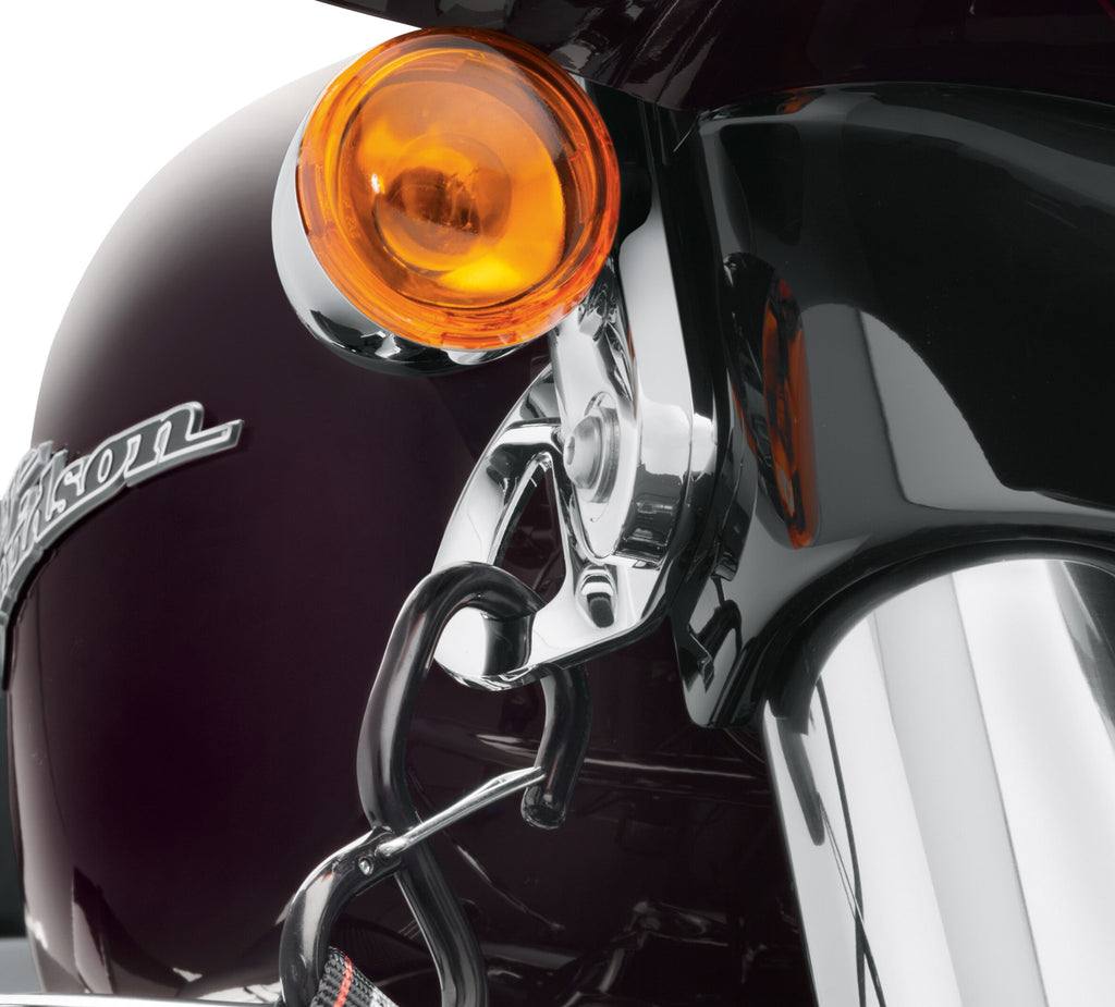 Chrome Tie-Down Brackets