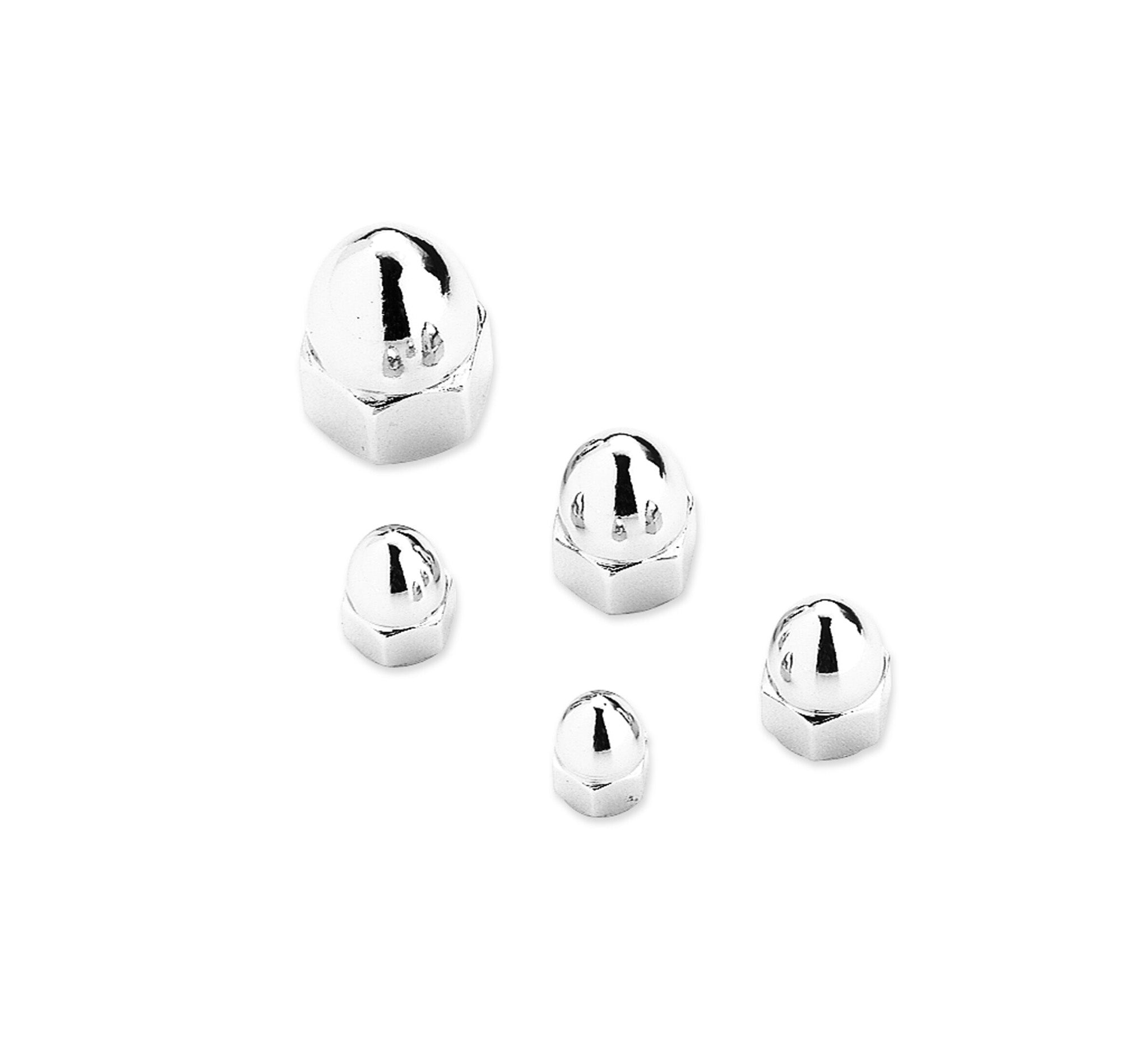 Chrome Acorn Nut Kit