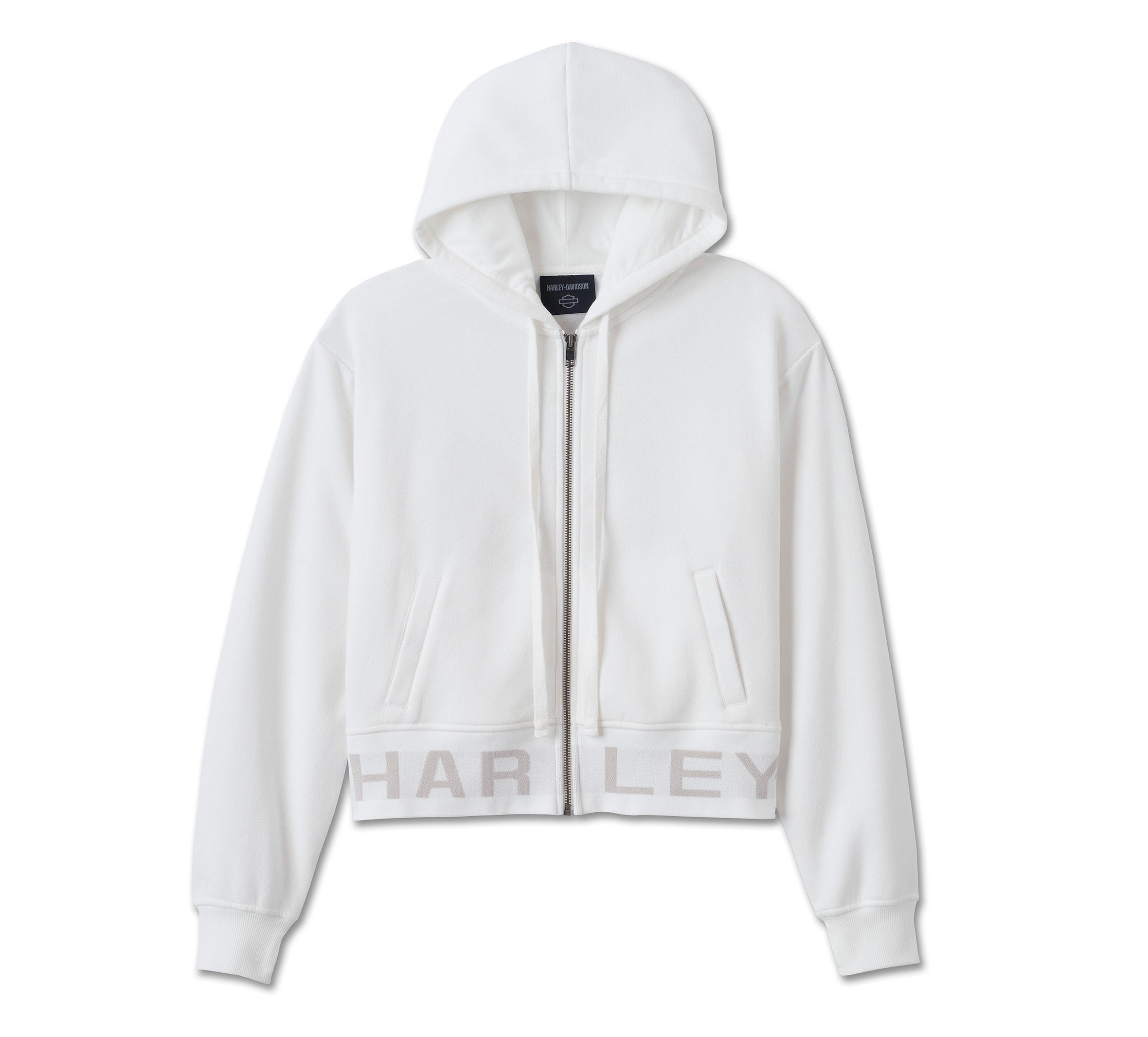 Women’s Harley-Davidson Cropped Full Zip Hoodie