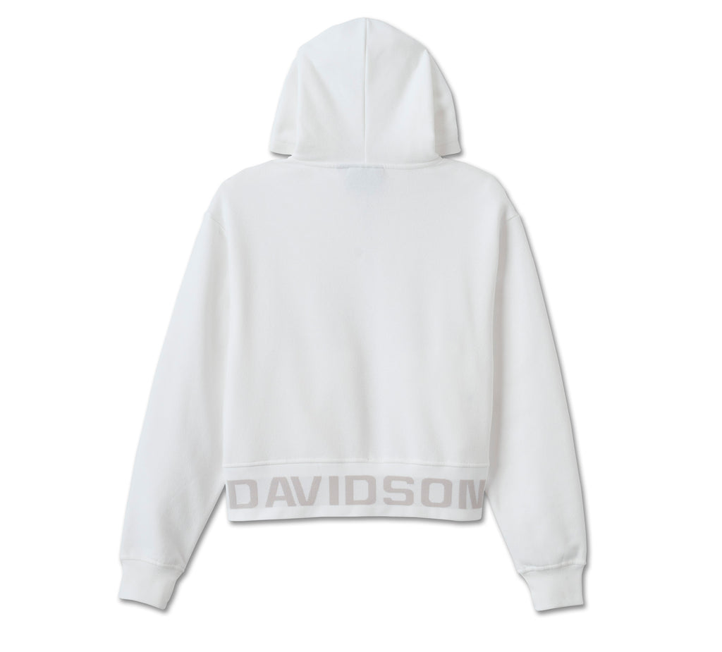 Women’s Harley-Davidson Cropped Full Zip Hoodie