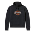 Women's Essential Bar & Shield Funnel Neck Pullover - Harley Black