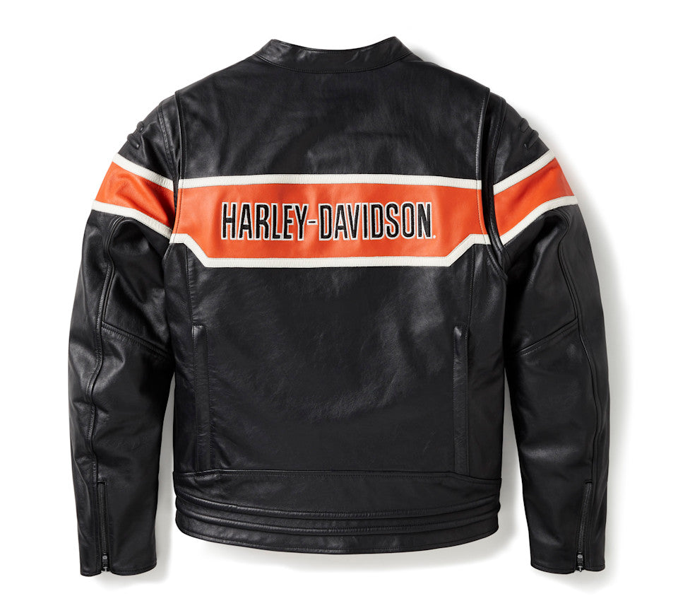Men's H-D Trenton Leather Riding Jacket