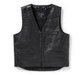 Men's Bar & Shield Leather Vest