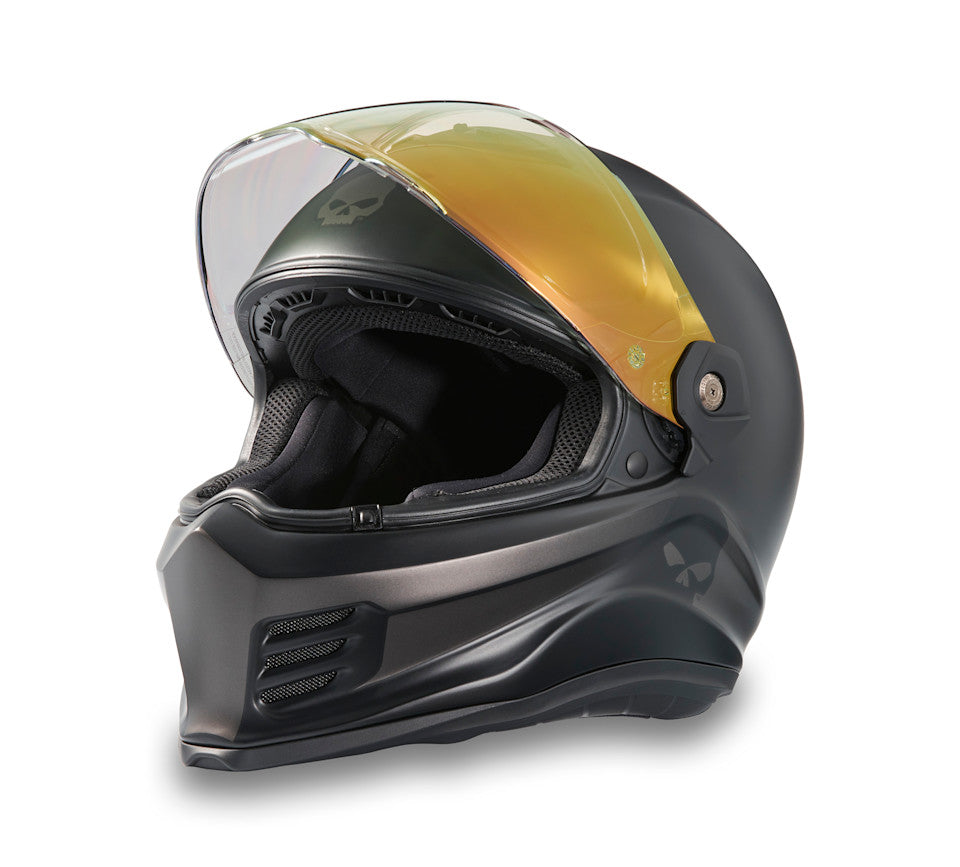 Division X15 Full Face Skull Graphic Helmet