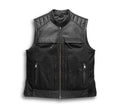 Men's Synthesis Pocket System Leather/Textile Vest