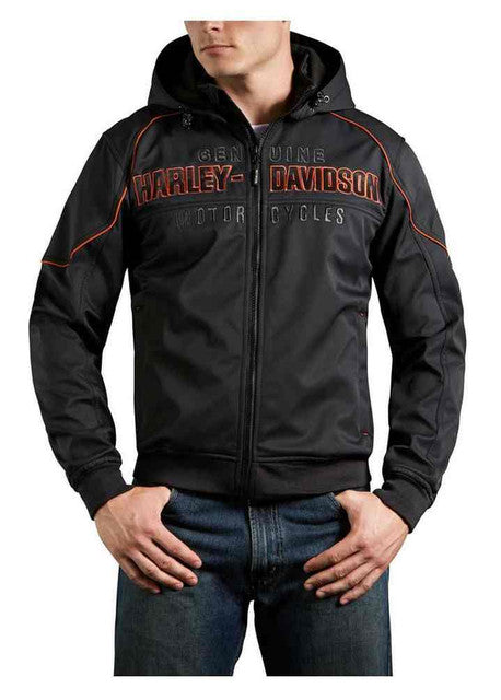 Men's Idyll Soft Shell Riding Jacket, Black