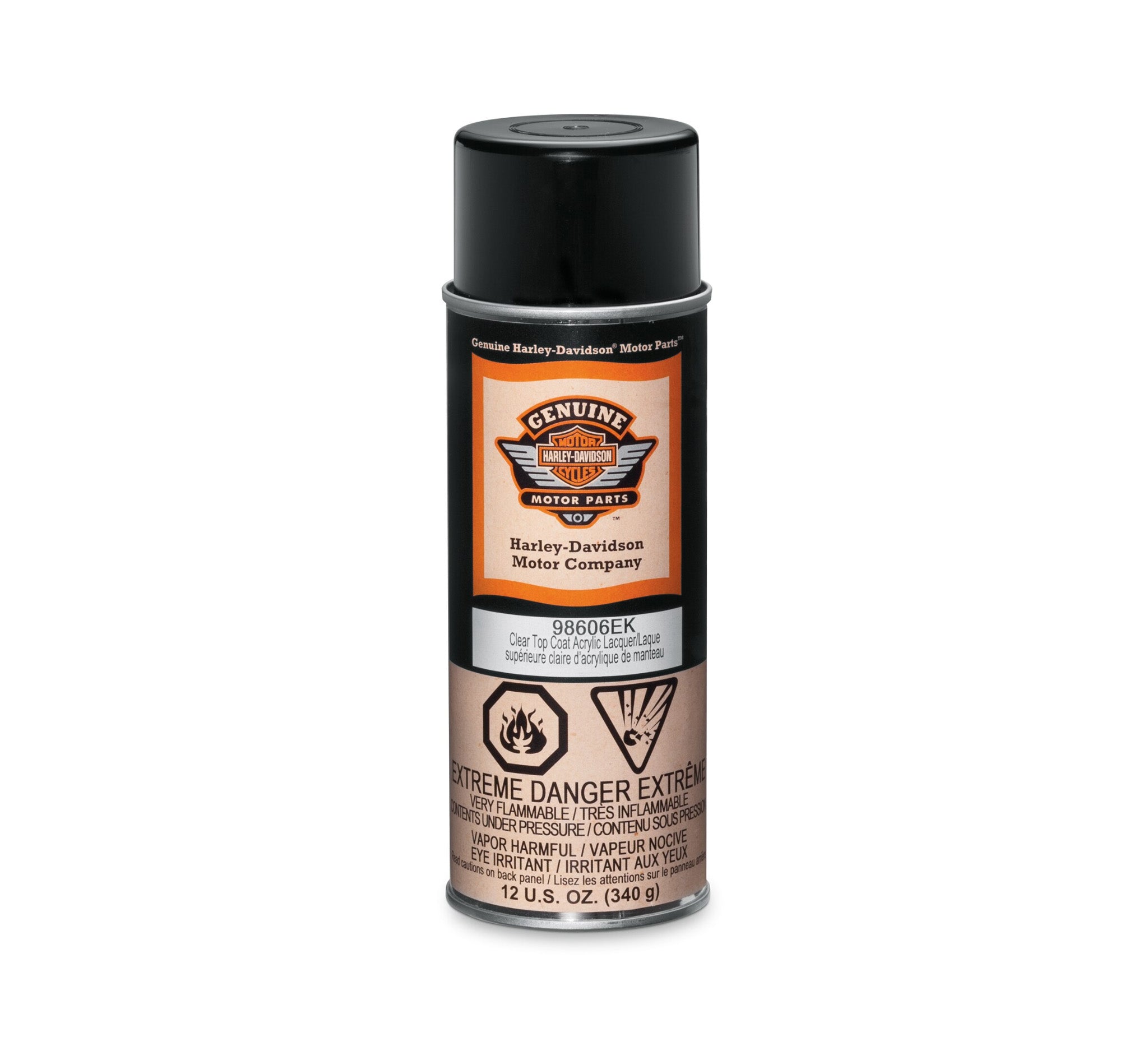 Clear Coat Touch-Up Paint Aerosol Can