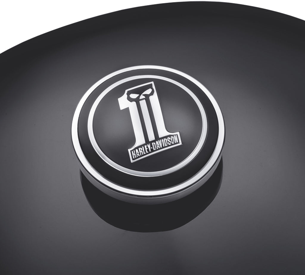 Dark Custom Logo Fuel Cap Medallion