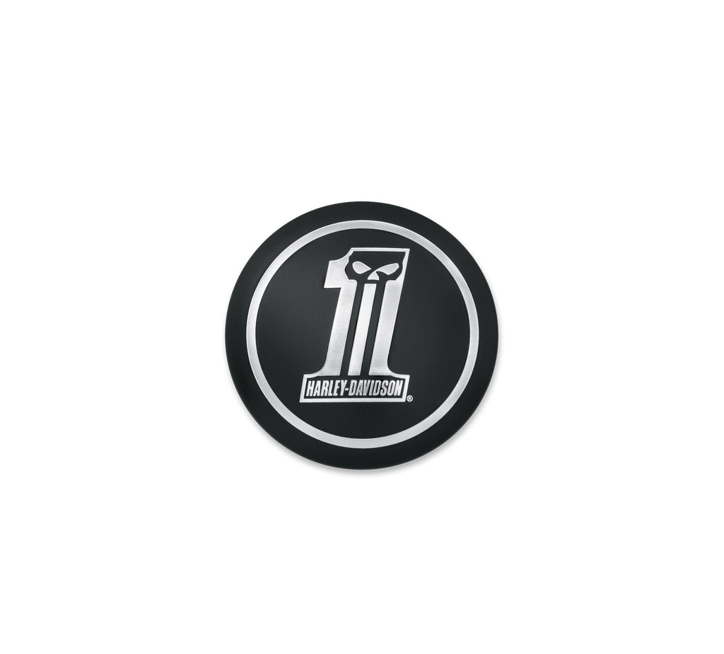 Dark Custom Logo Fuel Cap Medallion
