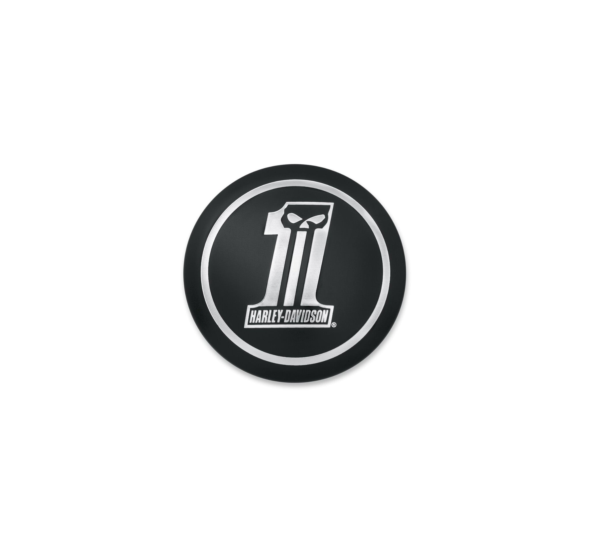 Dark Custom Logo Fuel Cap Medallion