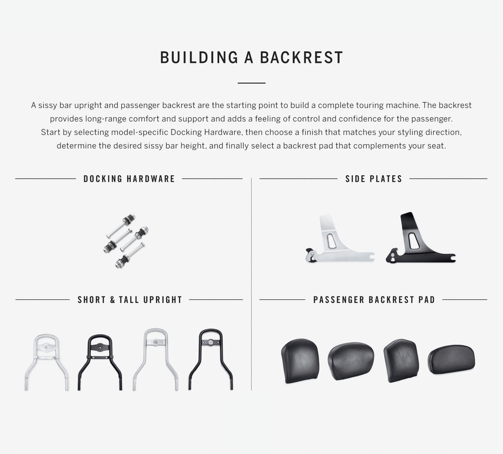 Smooth Top-Stitched Backrest Pad
