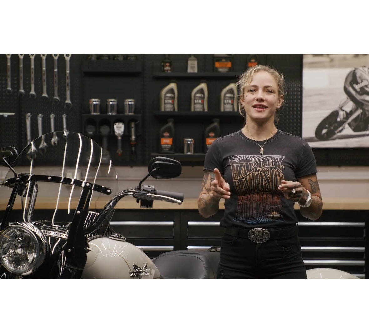 H-D Detachables 20 in. Windshield - Clear