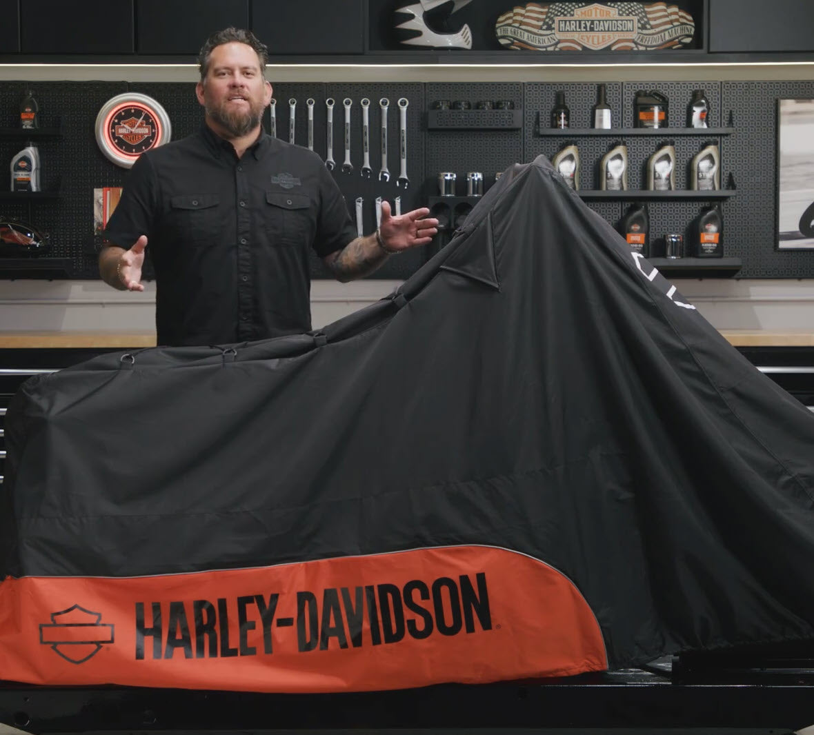 Indoor/Outdoor Motorcycle Cover
