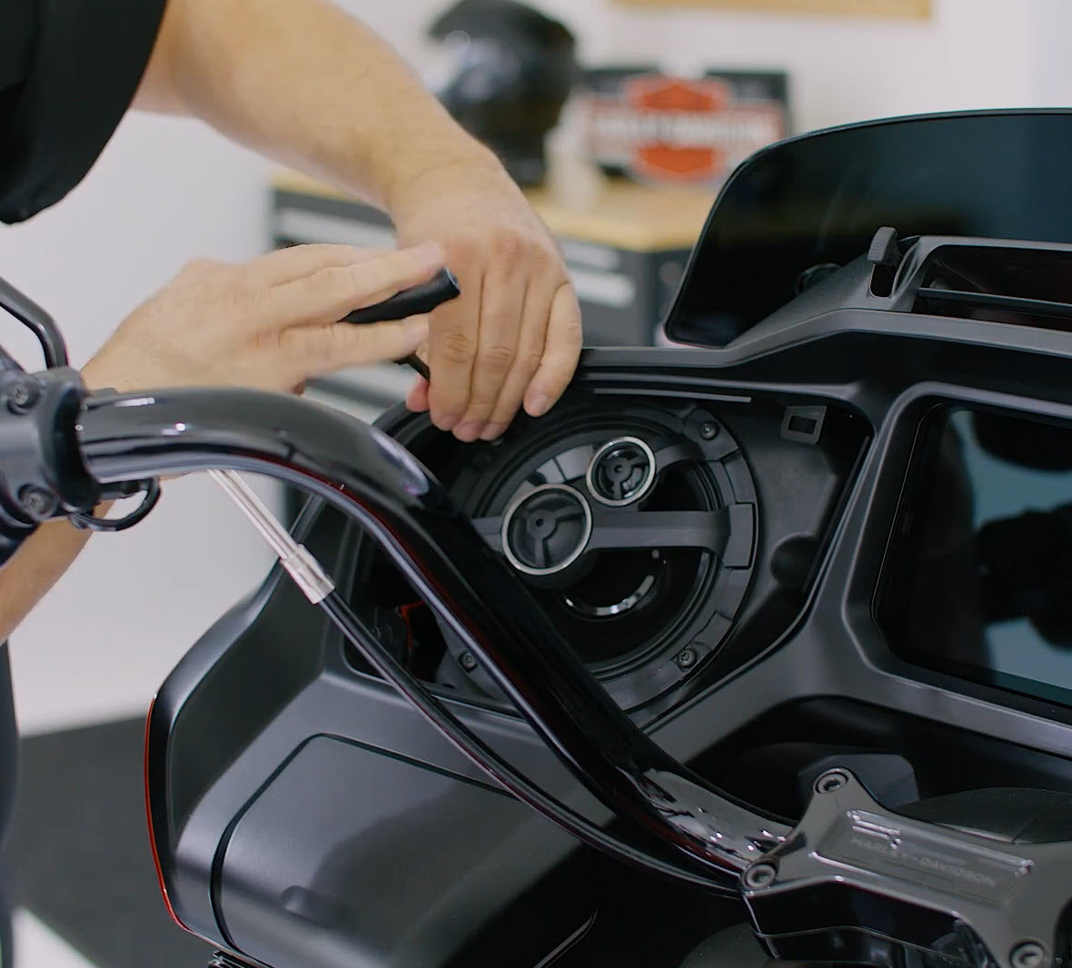 Harley-Davidson Audio powered by Rockford Fosgate - Stage II Fairing Speakers
