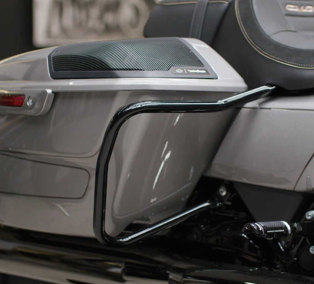 Chrome Rear Saddlebag Guards
