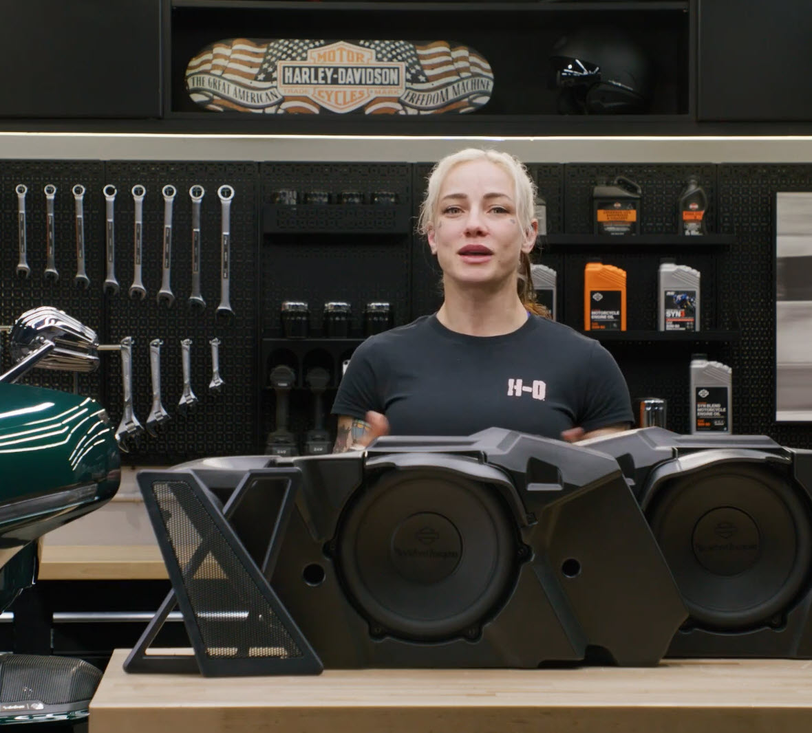 Harley-Davidson Audio by Rockford Fosgate Secondary Subwoofer Kit