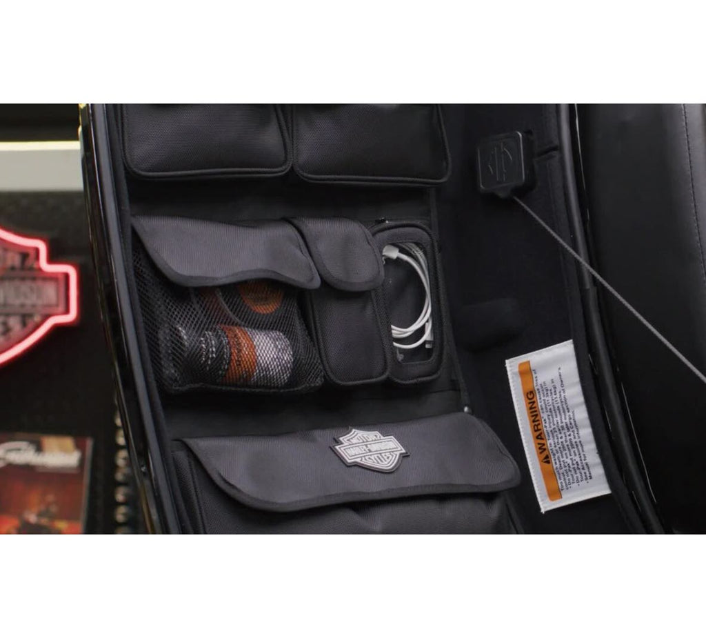 Tour-Pak Lid Fitted Lining with Organizer - Premium Black