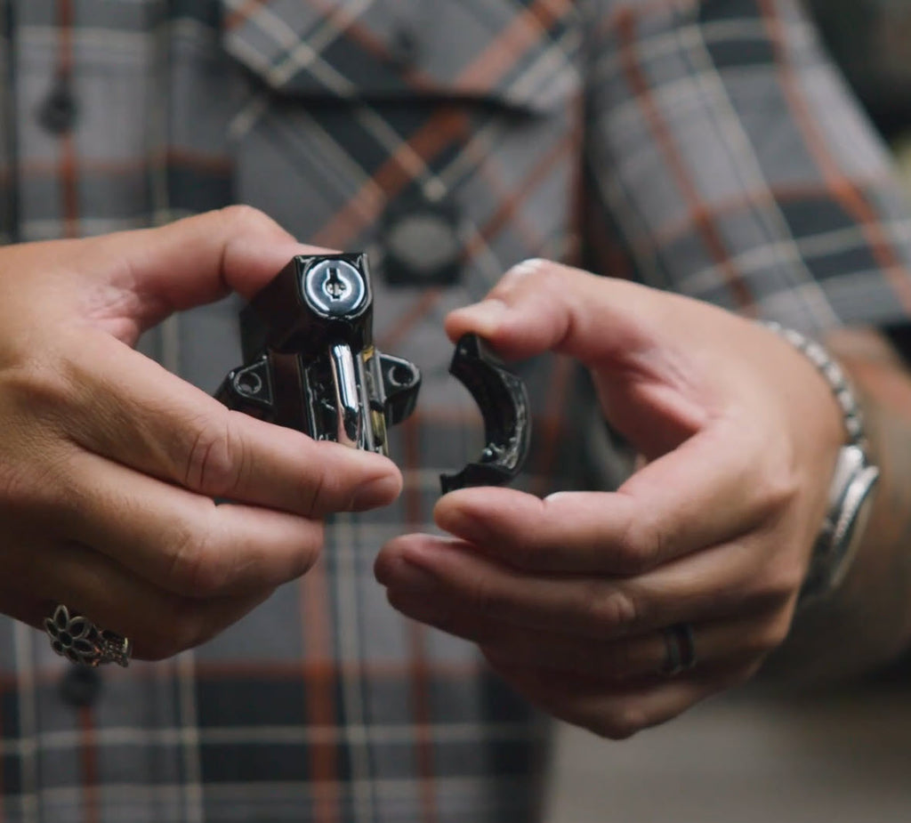 Universal Mount Helmet Lock